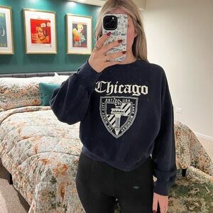 Embroidered Chicago Crewneck